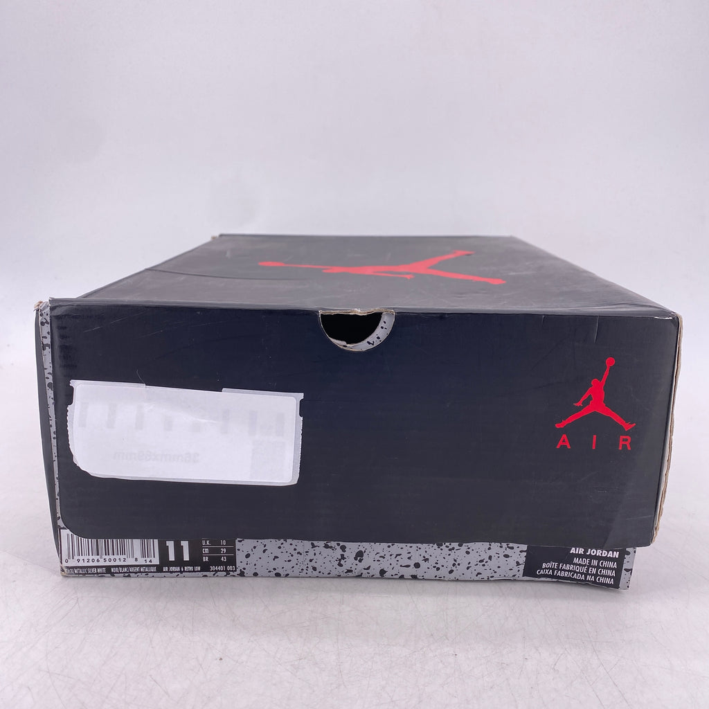 Air Jordan 6 Retro Low "Chrome" 2015 New Size 11