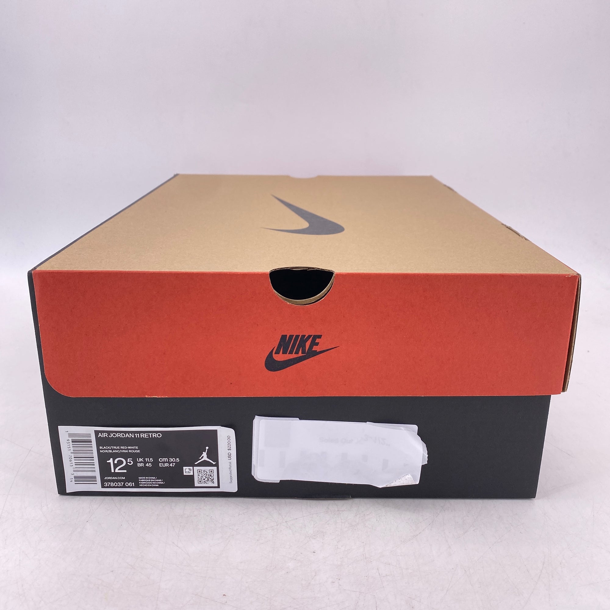 Air Jordan 11 Retro &quot;Bred&quot; 2019 New Size 12.5