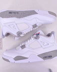 Air Jordan 4 Retro "White Oreo" 2021 New Size 9.5