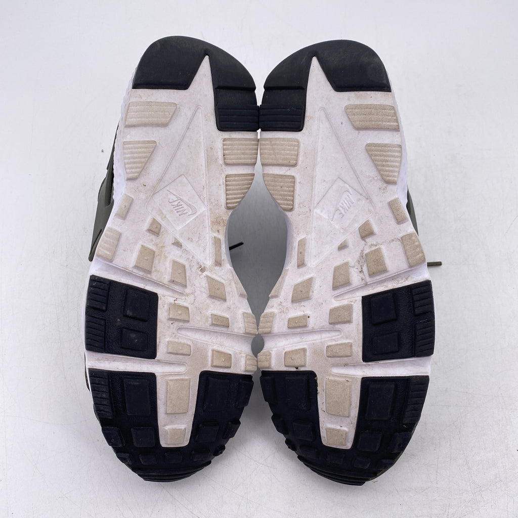Nike (GS) Huarache Run "Cargo Khaki" 2017 Used Size 6Y