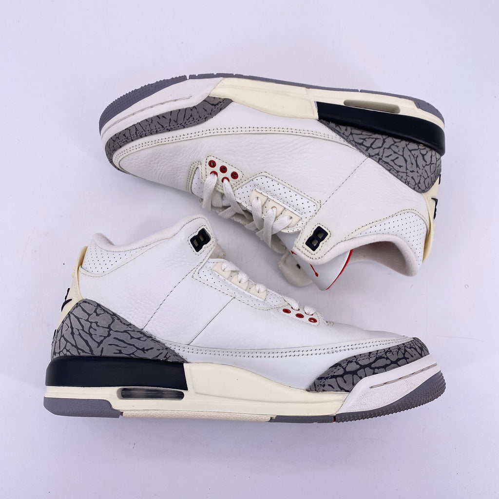 Air Jordan (GS) 3 Retro "White Cement Reimagined" 2023 Used Size 6Y