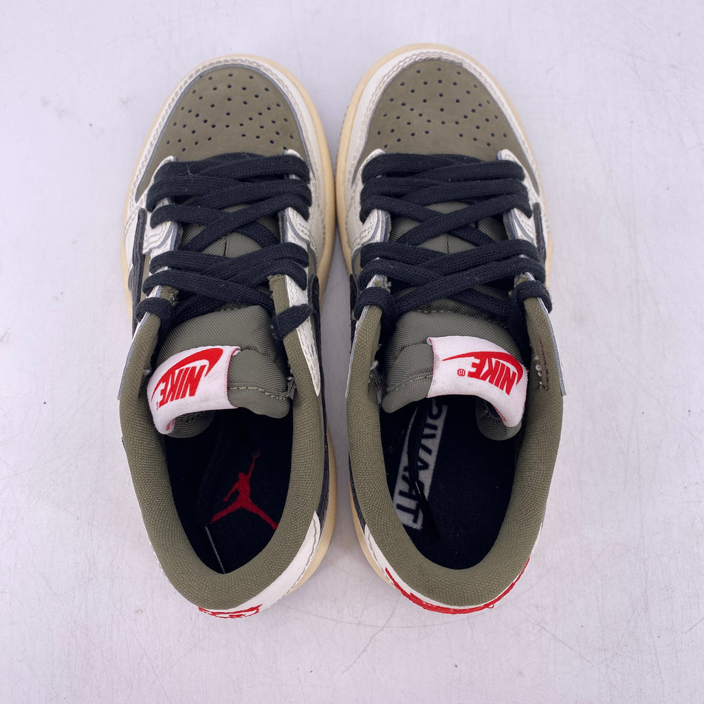 Air Jordan (PS) 1 Low OG SP "Travis Scott Medium Olive" 2024 Used Size 11c