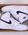 Air Jordan (GS) 1 Retro High OG "Ying Yang White" 2016 New Size 5.5Y