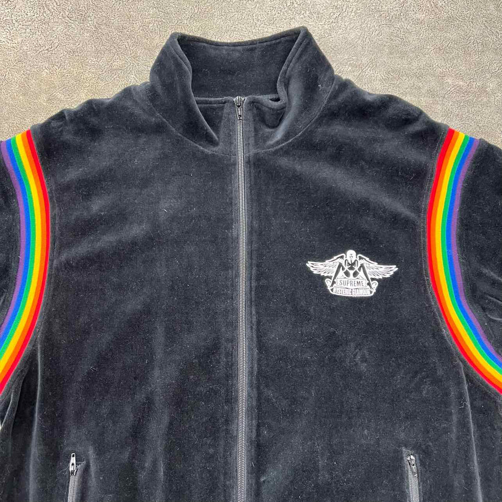 Supreme Jacket "HYSTERIC GLAMOUR" Black Used Size L