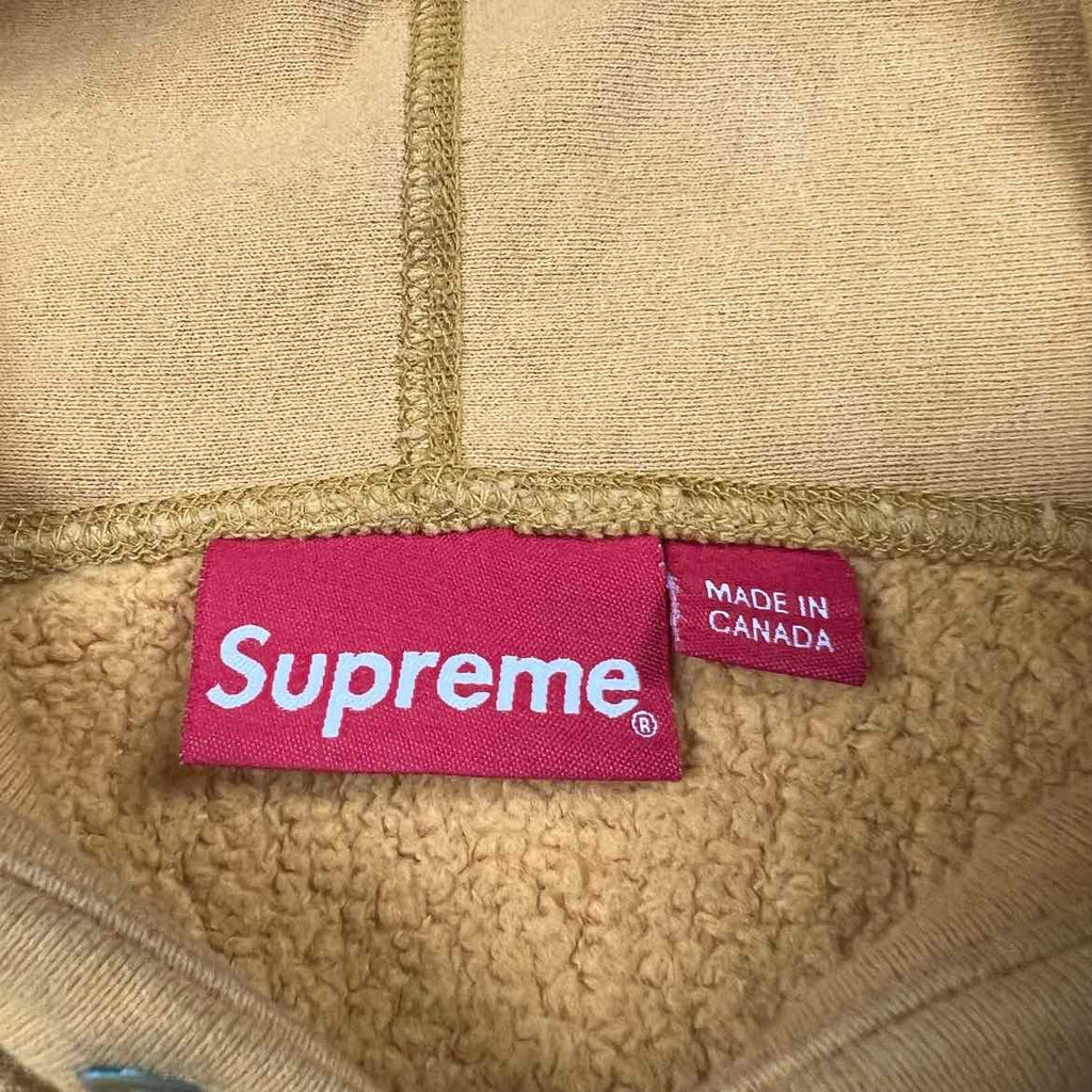 Supreme Hoodie "BOX LOGO" Tan Used Size XL