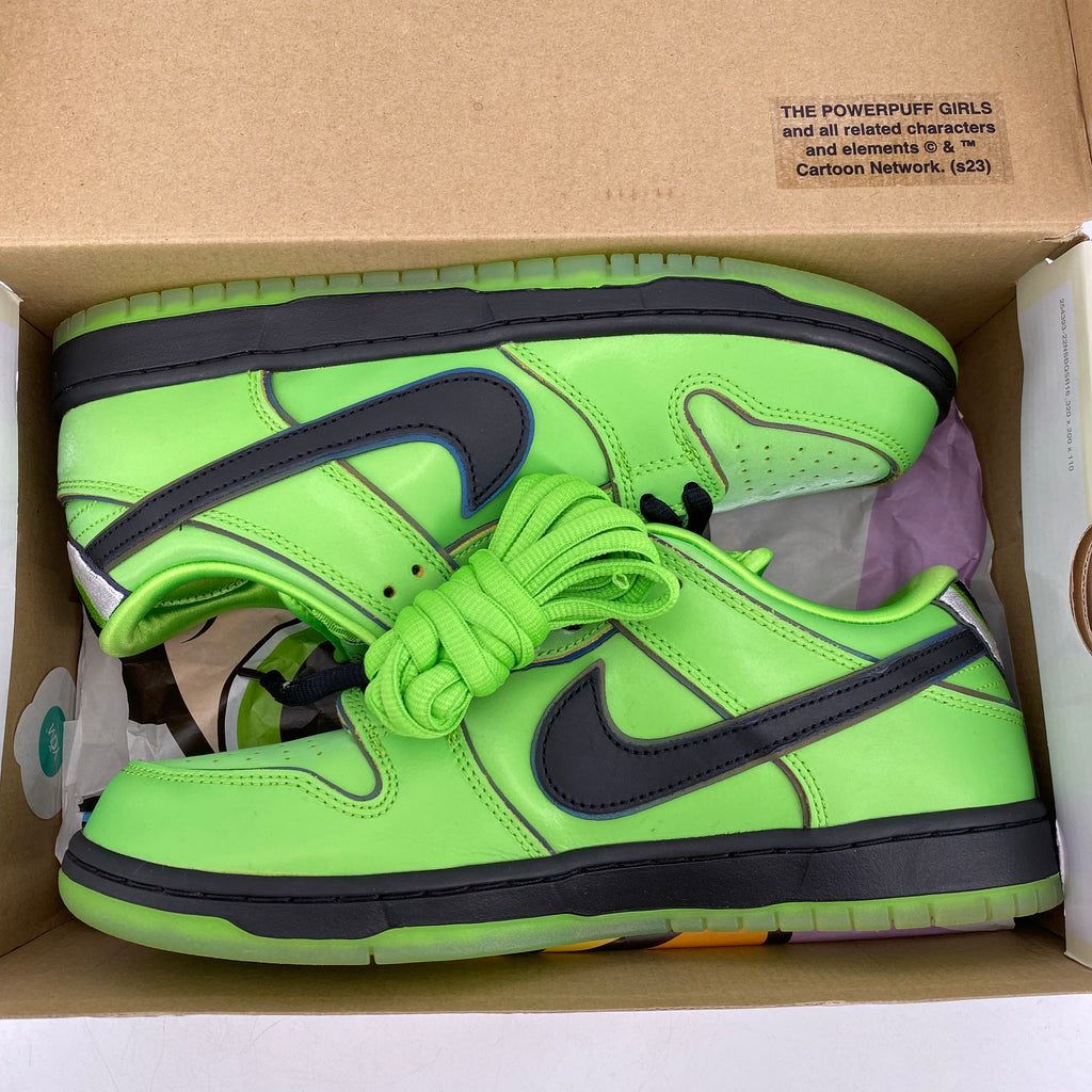 Nike SB Dunk Low "Powerpuff Buttercup" 2023 Used Size 9