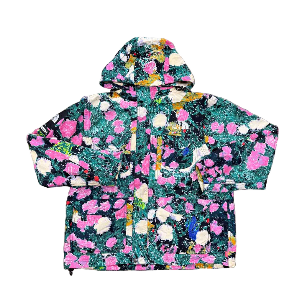 Supreme Jacket "FLOWERS" Multi-Color Used Size L