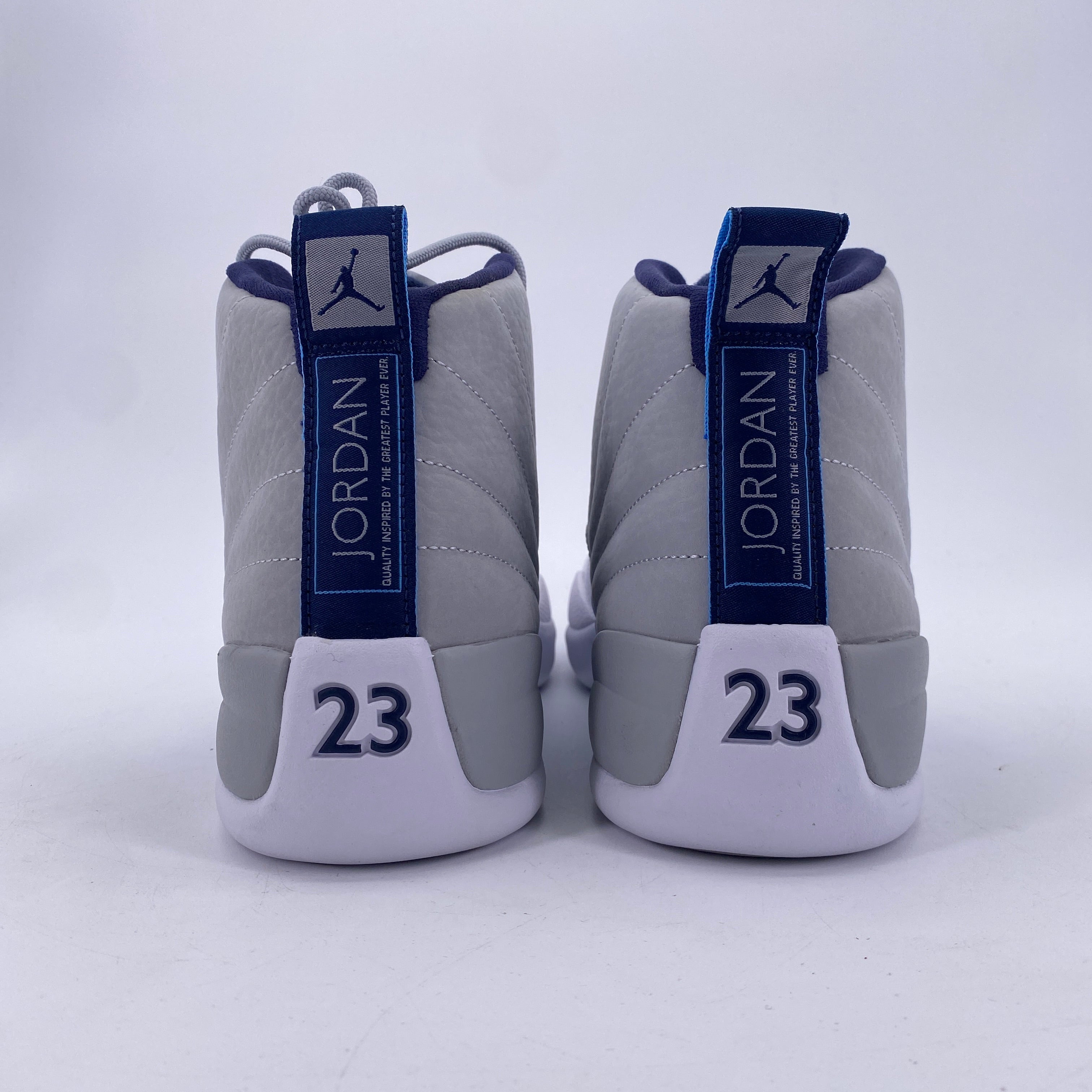 Air Jordan 12 Retro &quot;Grey University Blue&quot; 2016 New Size 12