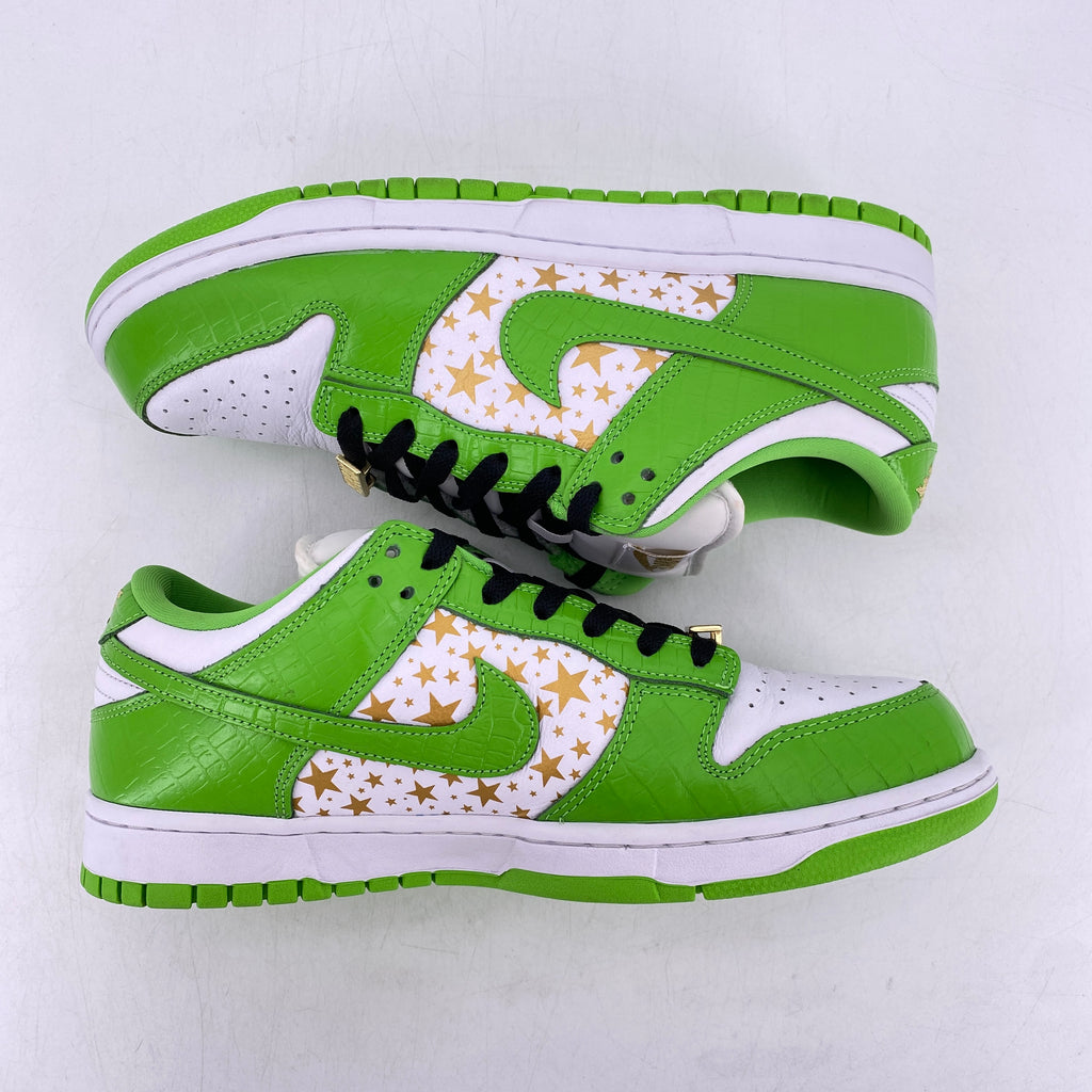 Nike SB Dunk Low "Supreme Mean Green" 2021 Used Size 9