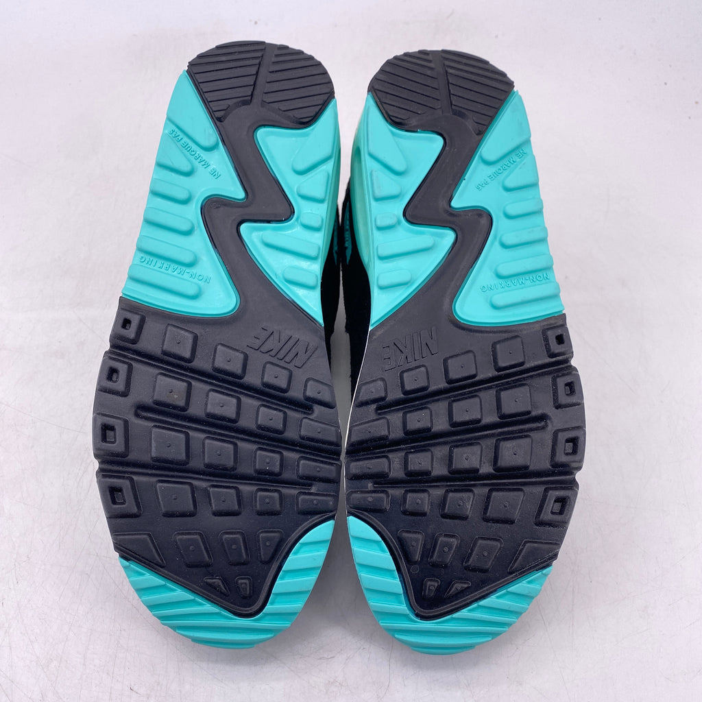 Nike (GS) Air Max 90 "Particle Grey Teal" 2022 New Size 6Y