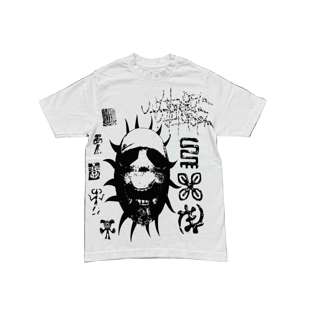 Travis Scott T-Shirt "C1" White Used Size S