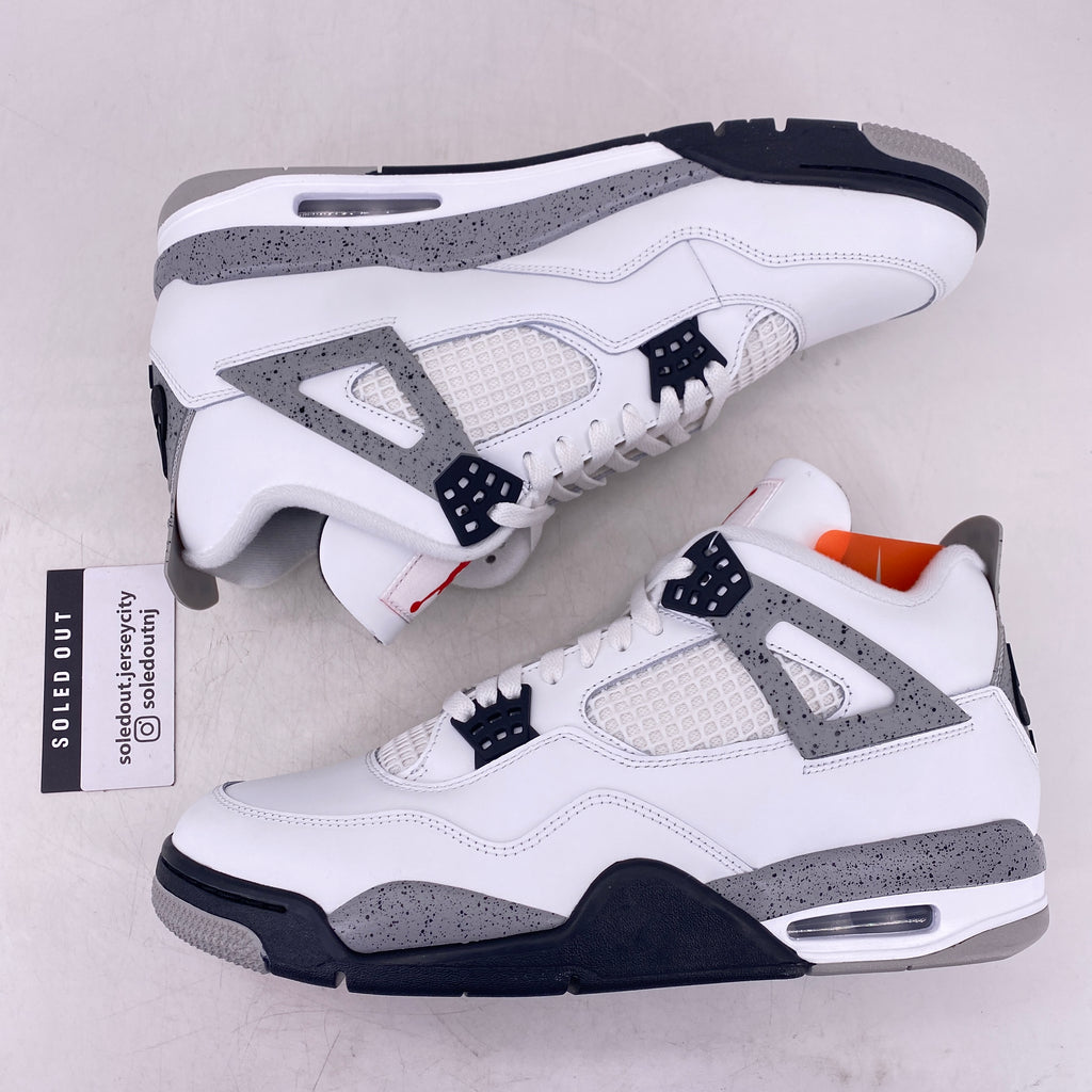 Air Jordan 4 Retro "White Cement" 2025 New Size 12