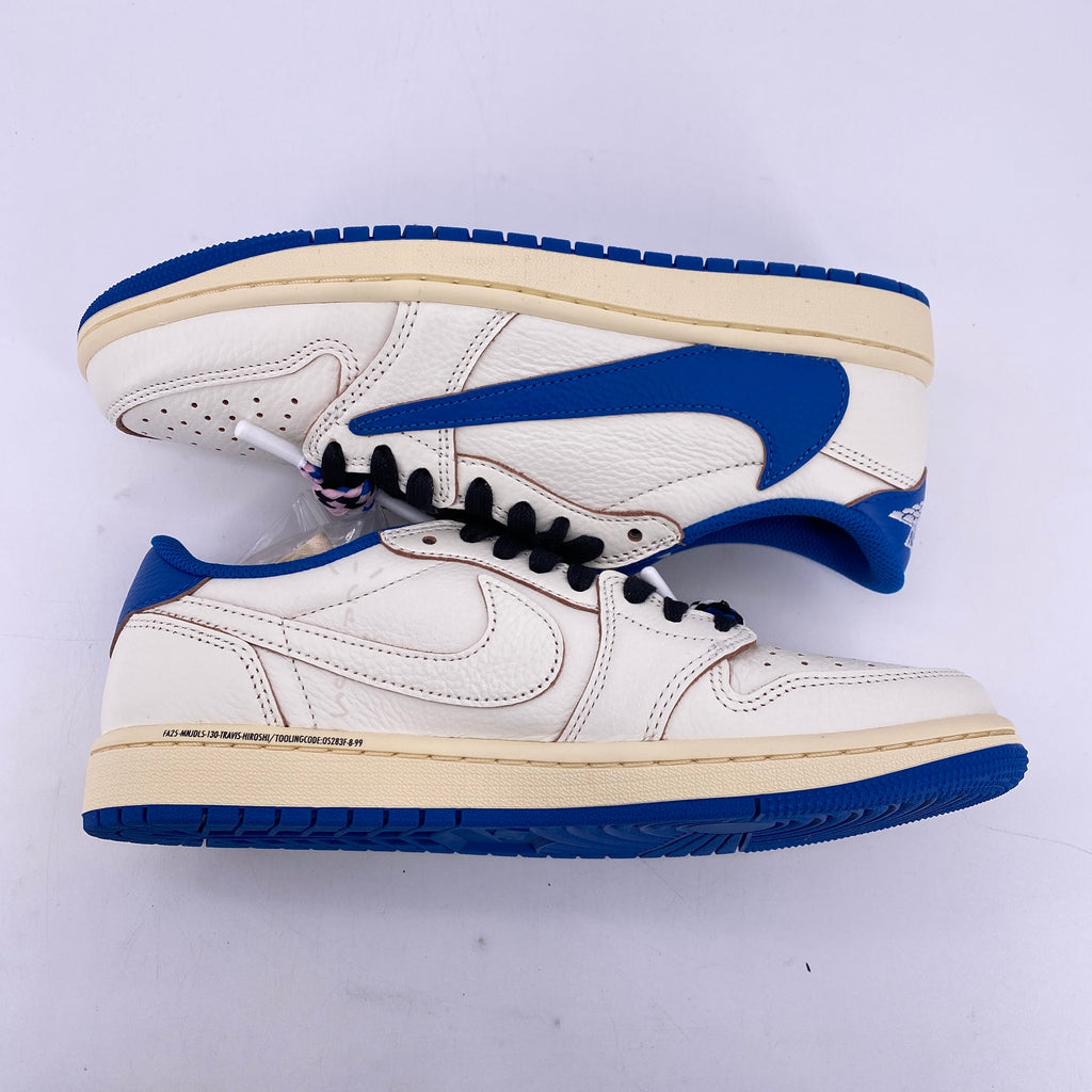 Air Jordan 1 Low OG SP "Travis Fragment Military Blue" 2025 New Size 8