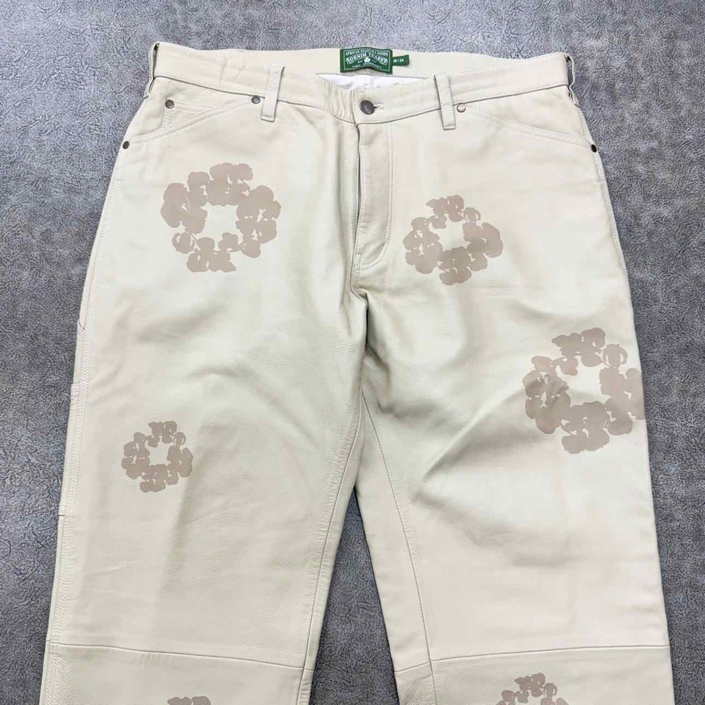 Denim Tears Pant "COTTON WREATH" Khaki Used Size 36