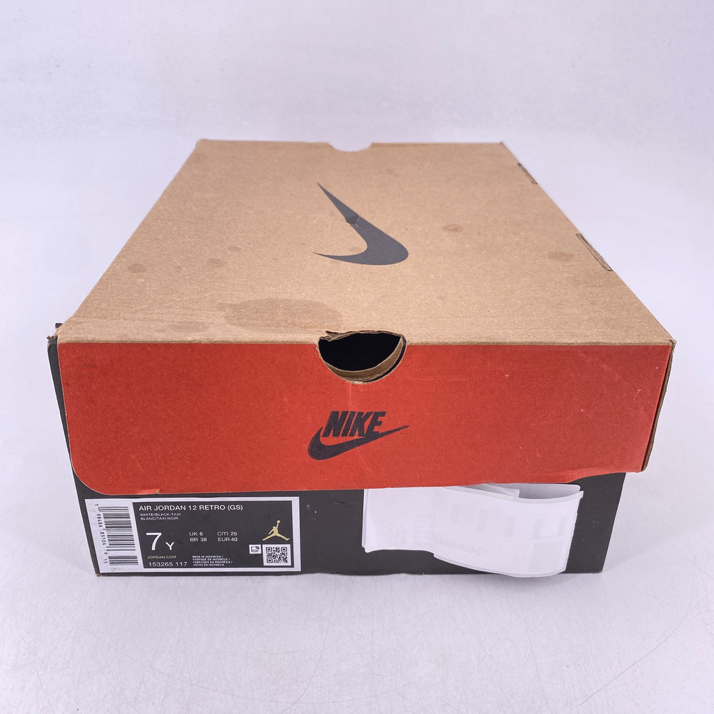 Air Jordan (GS) 12 Retro "TAXI" 2025 New Size 7Y