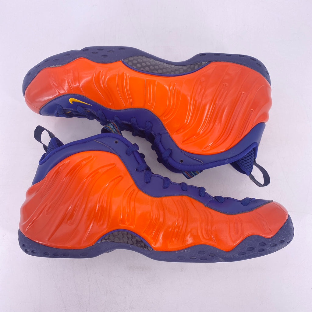 Nike Air Foamposite One "Blue Void Rugged Orange" 2020 Used Size 11