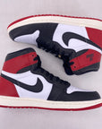 Air Jordan 1 Retro High OG "Black Toe Reimagined" 2025 New Size 8