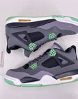 Air Jordan 4 Retro "Green Glow" 2013 Used Size 8.5