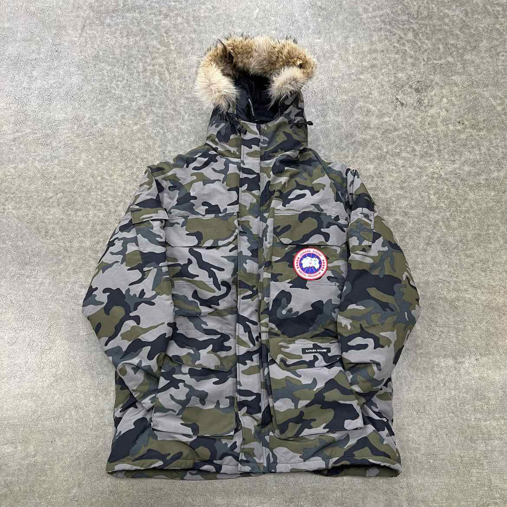 Canada Goose Jacket "EXPEDITION" Camo Used Size XL