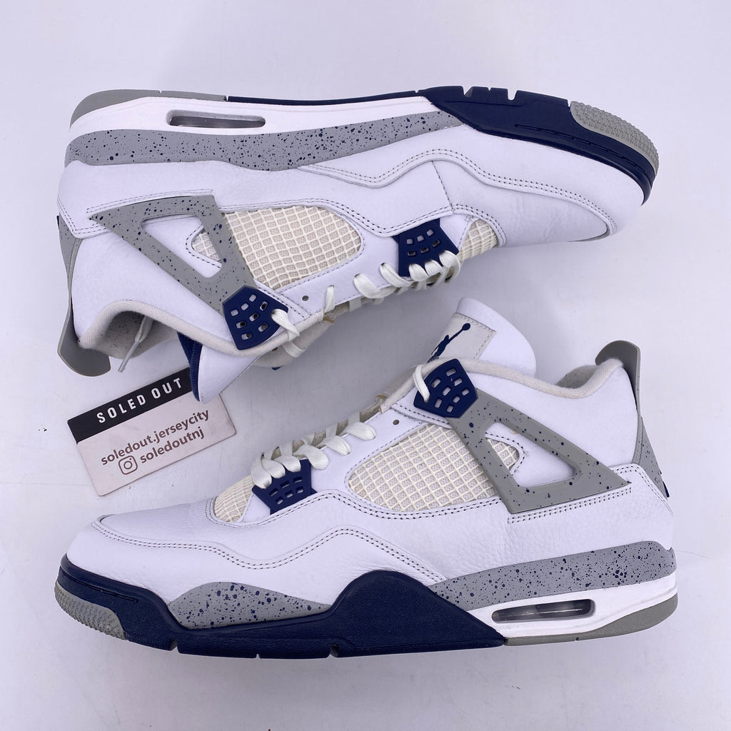 Air Jordan 4 Retro "Midnight Navy" 2022 Used Size 14