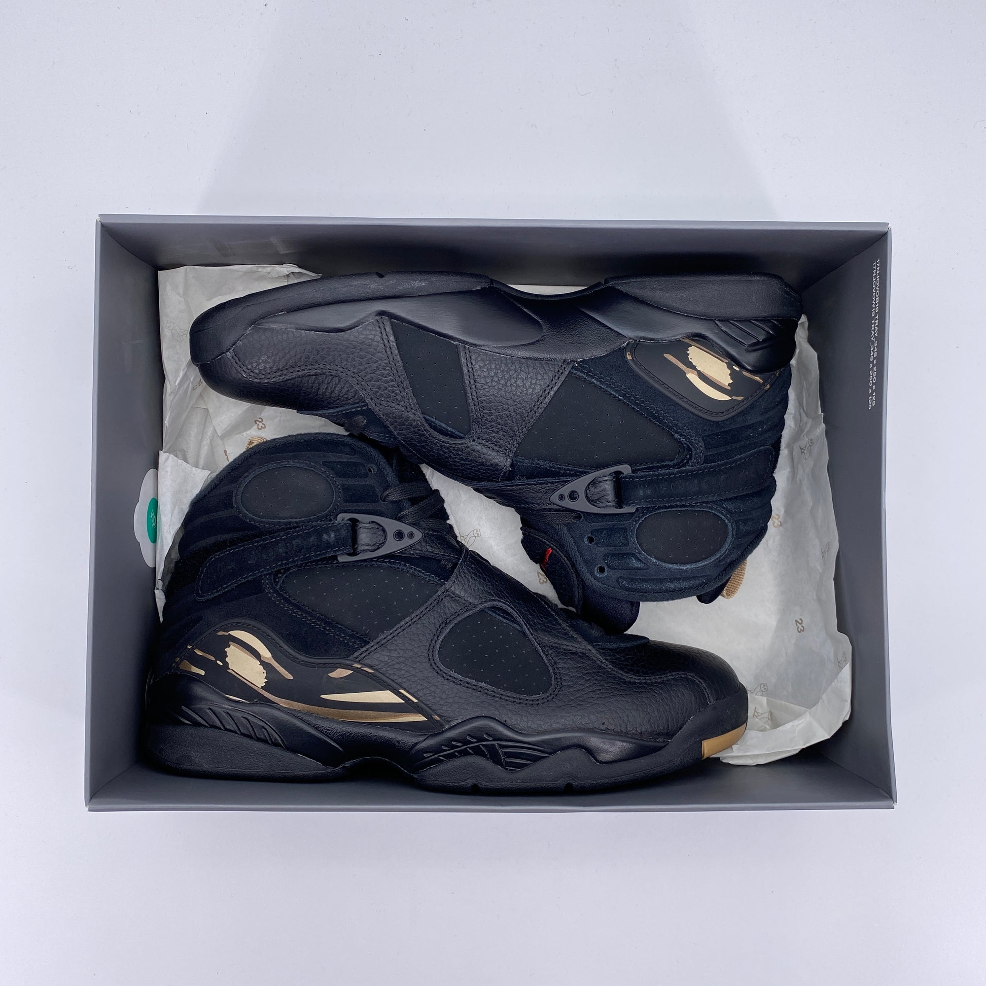 Air Jordan 8 Retro &quot;Ovo Black&quot; 2018 New Size 9.5