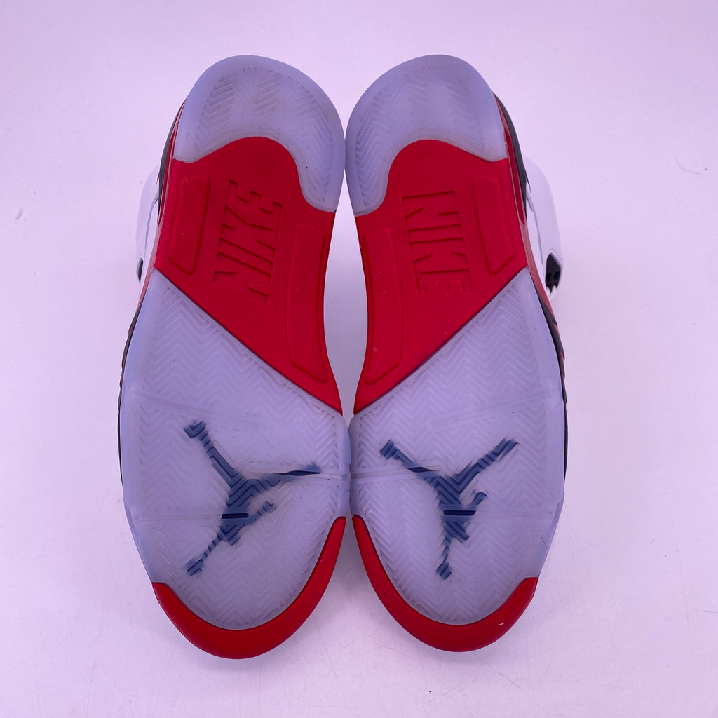 Air Jordan 5 Retro "Fire Red Black Tongue" 2025 Used Size 9.5