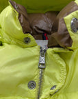 Moncler puffer jacket "GIUBBOTTO" Neon Used Size 4