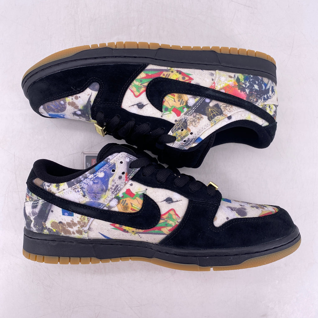 Nike SB Dunk Low "Supreme Rammellzee" 2023 New Size 9.5