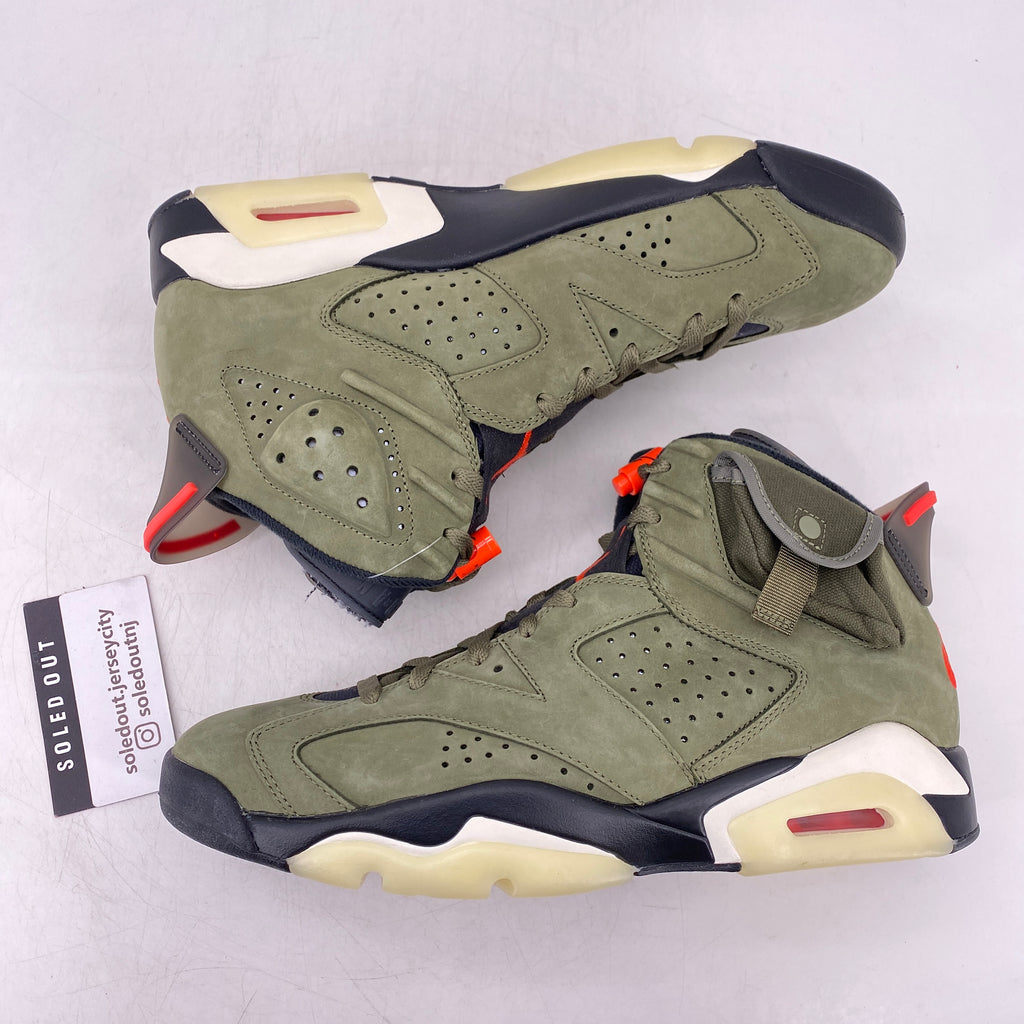 Air Jordan 6 Retro "Travis Scott" 2019 New Size 10