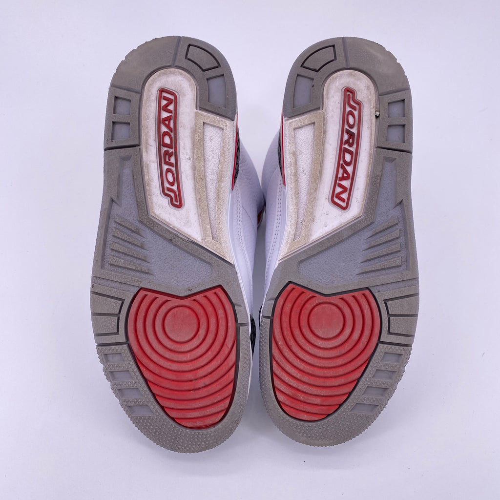 Air Jordan (GS) 3 Retro "Fire Red" 2022 Used Size 5Y