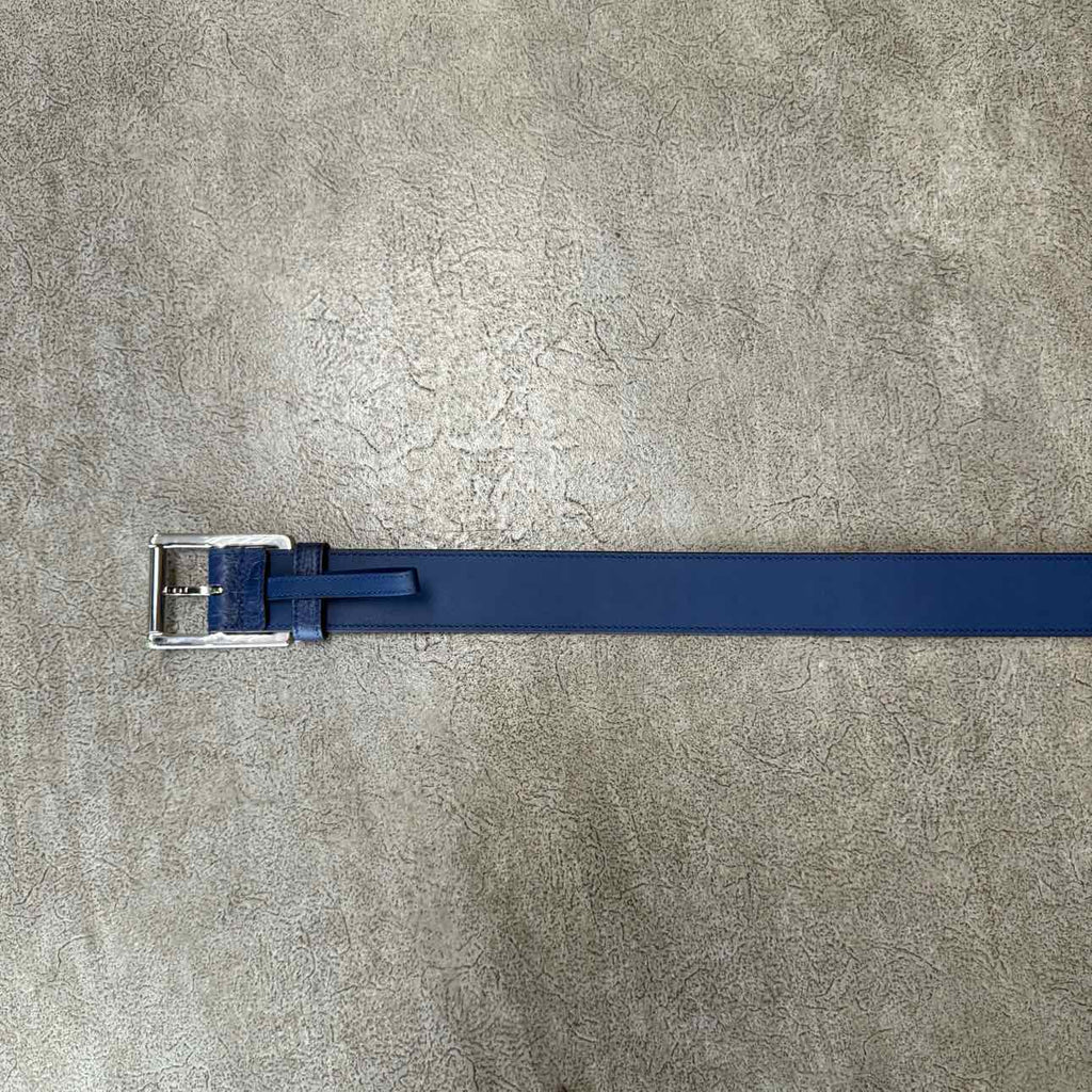 Gucci Belt "GG MONOGRAM" New Navy Size 40