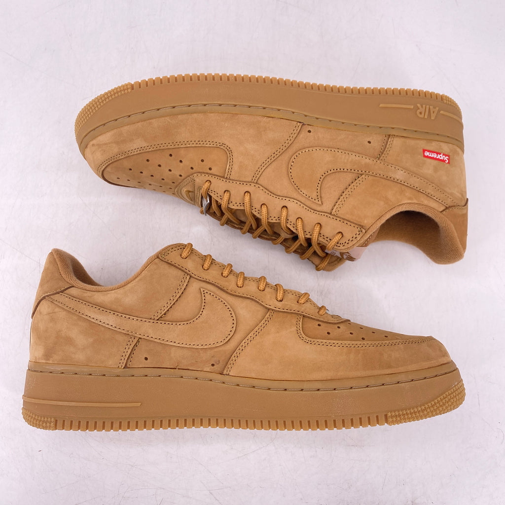 Nike Air Force 1 Low "Supreme Wheat" 2021 New Size 12