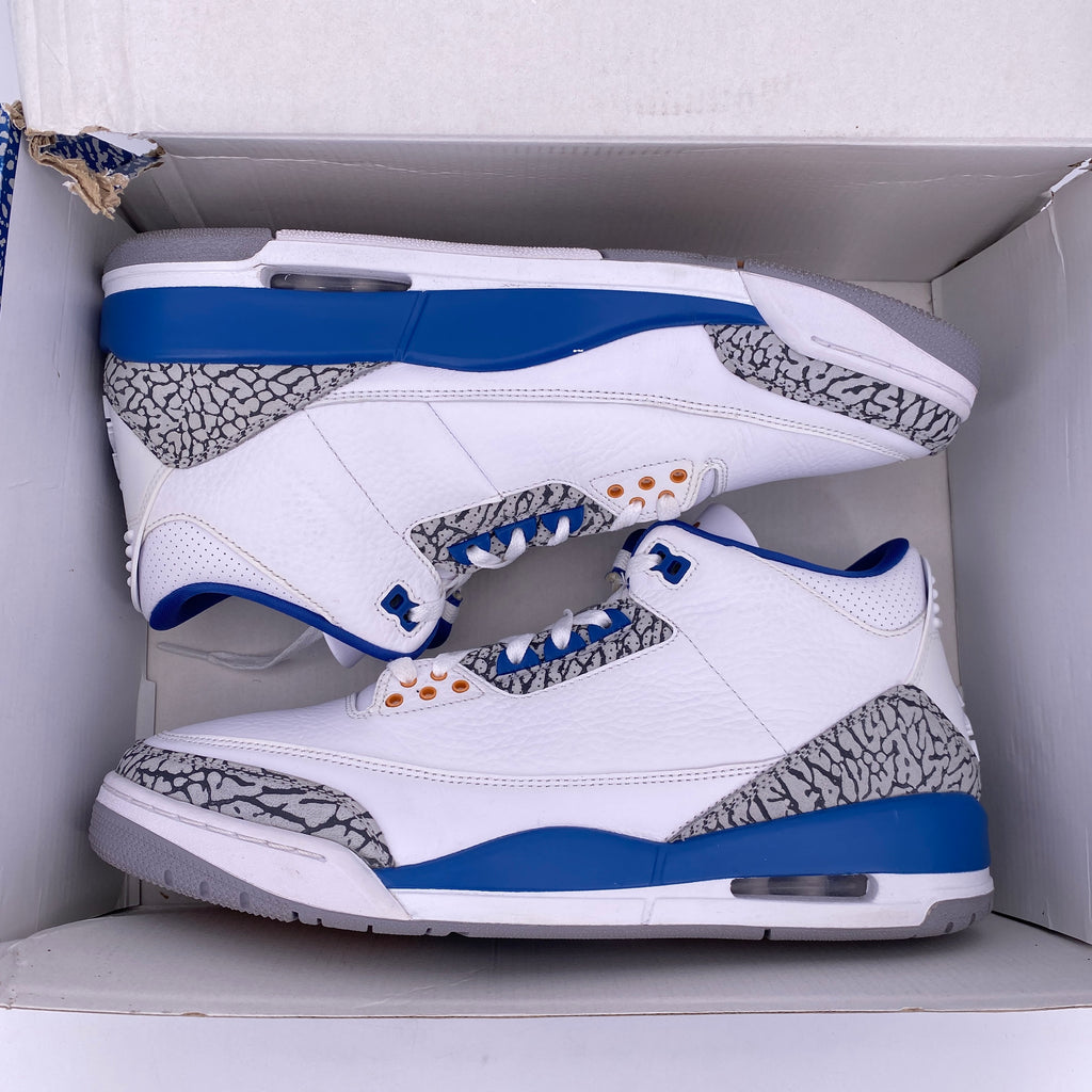 Air Jordan 3 Retro "Wizards" 2023 Used Size 12.5