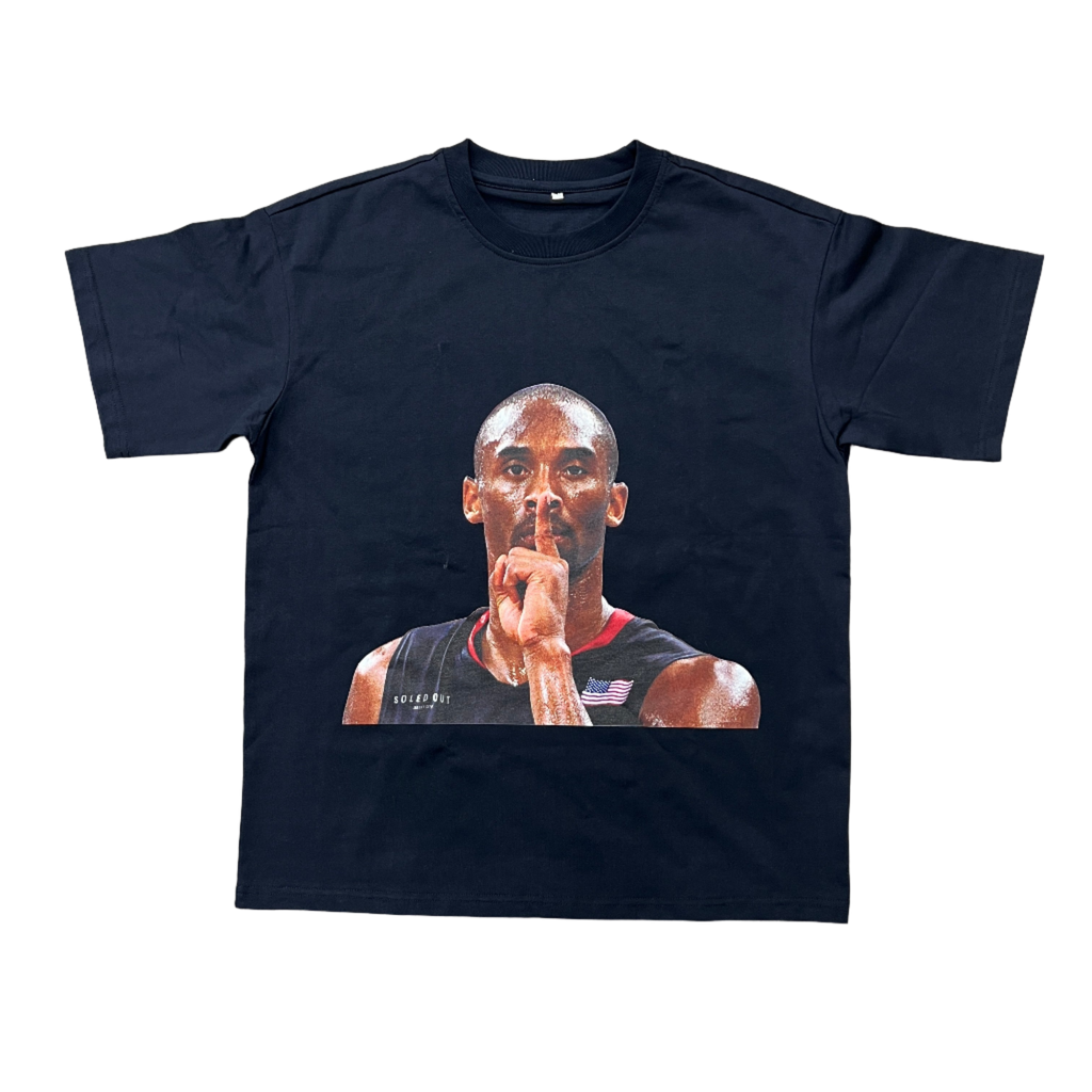 Soled Out T-Shirt "KOBE" Black Size XL