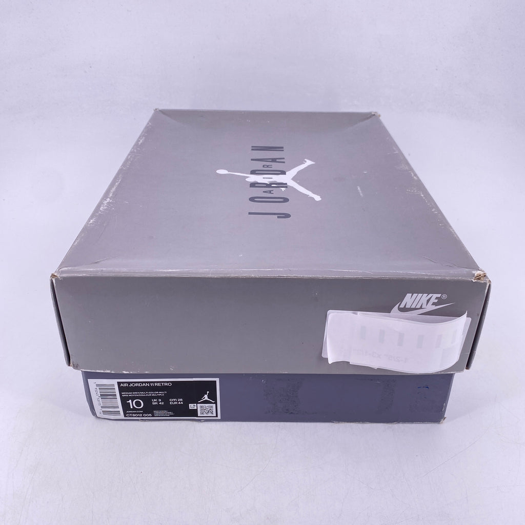 Air Jordan 11 Retro "Cool Grey" 2021 New Size 10