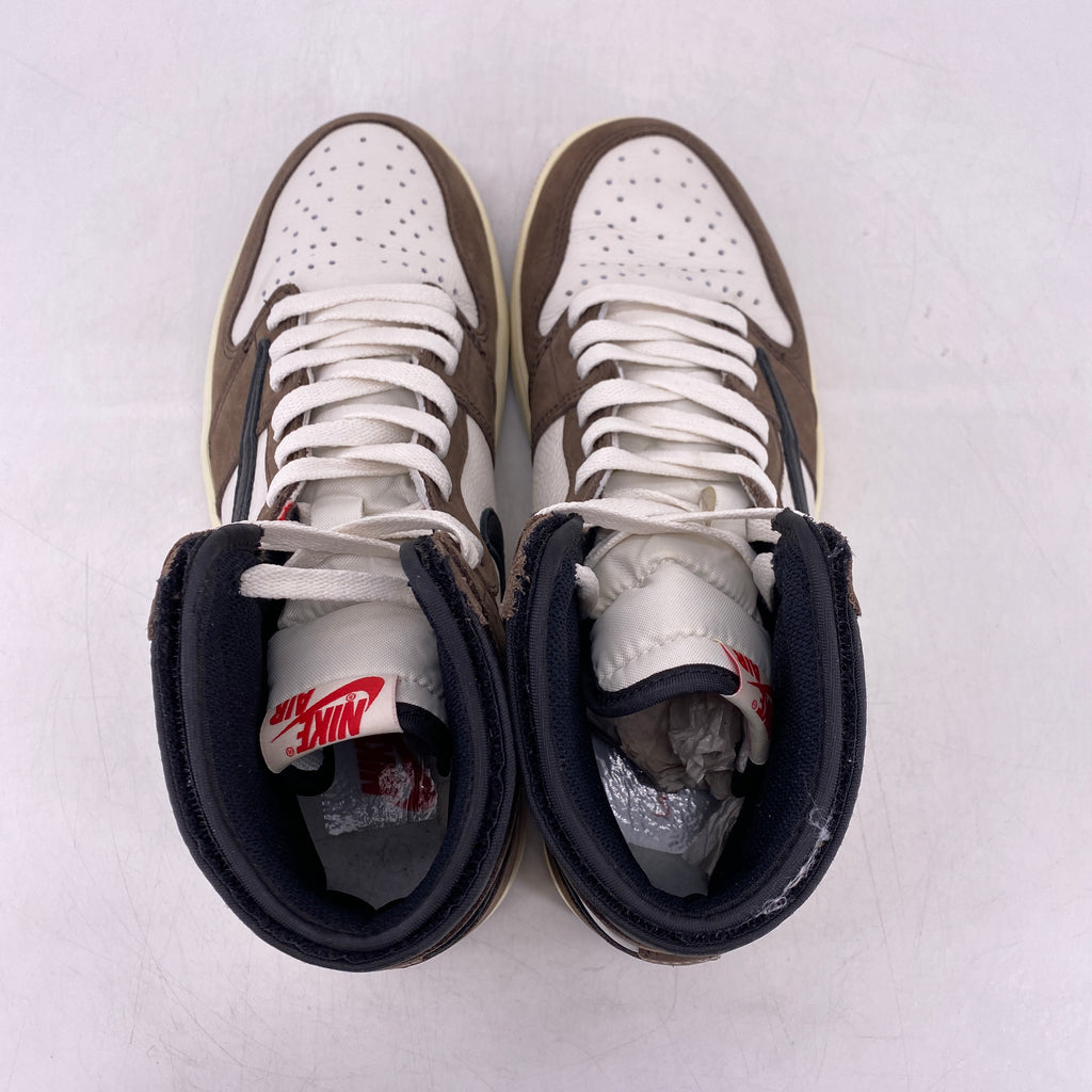 Air Jordan 1 Retro High OG "Travis Scott Mocha" 2010 Used Size 8.5