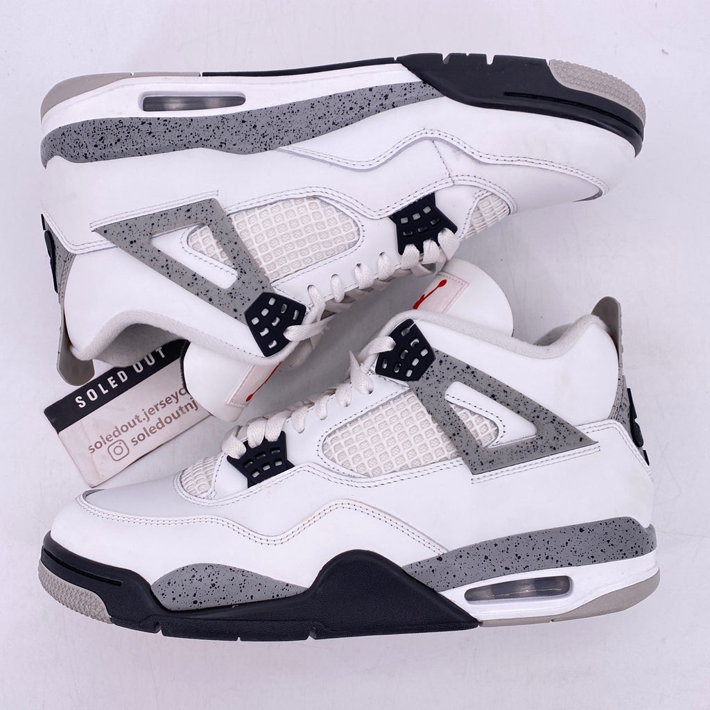 Air Jordan 4 Retro "White Cement" 2025 Used Size 10