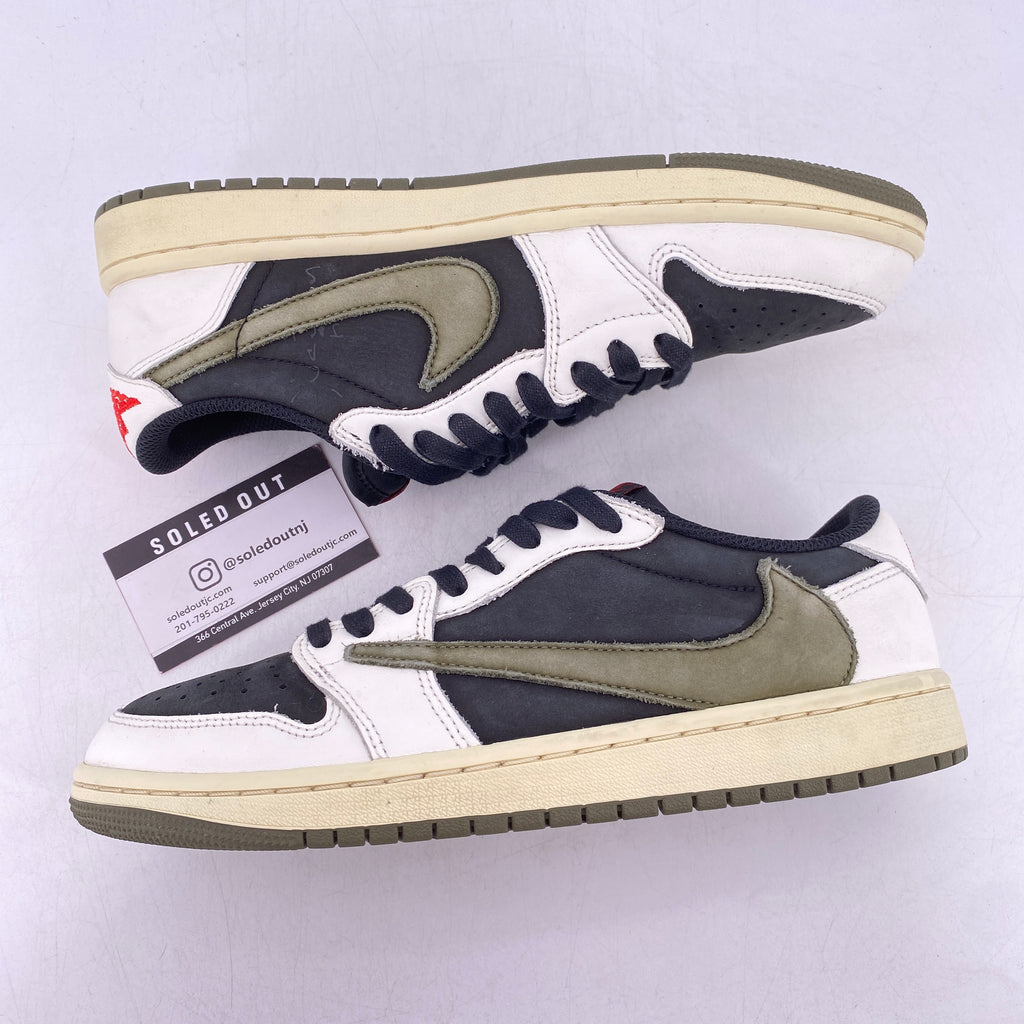 Air Jordan (W) 1 Low "Travis Scott Olive" 2023 Used Size 9W