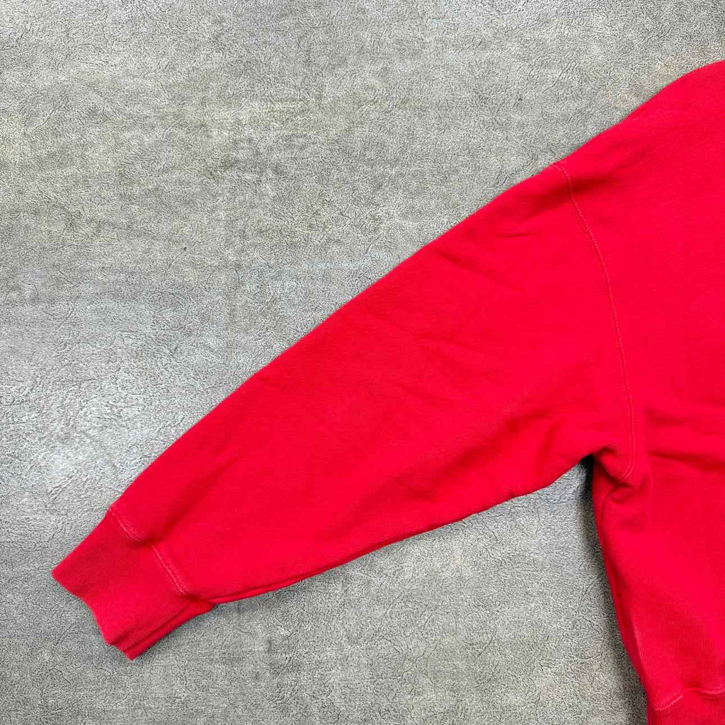 Palm Angels Crewneck Sweater "BEAR" Red Used Size XS