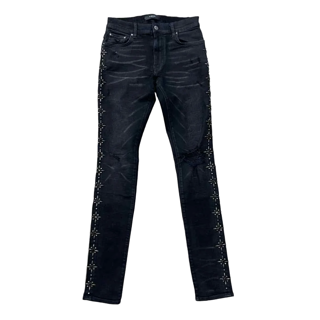 Amiri Jeans "STUDDED" Black Used Size 29