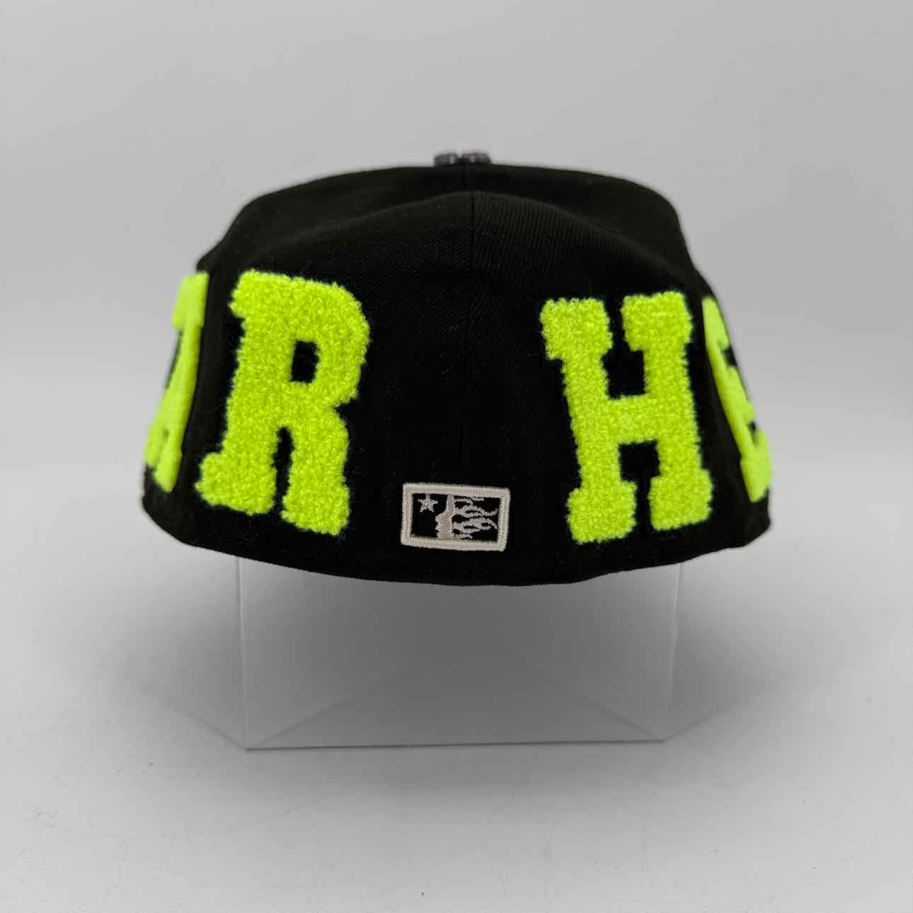 Hellstar Fitted Hat &quot;OG PATCH LOGO&quot; Used Black Size 7 1/2