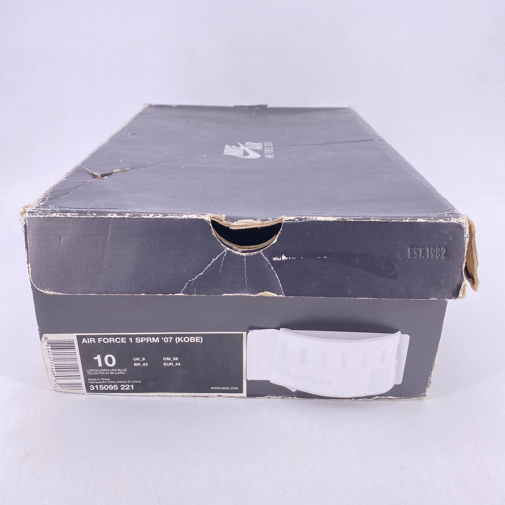 Nike Air Force 1 Low "Kobe" 2007 Used Size 10