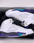 Air Jordan 5 Retro "Grape" 2013 New Size 8.5