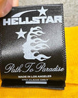 Hellstar T-Shirt "PATH TO PARADISE" Yellow New Size M