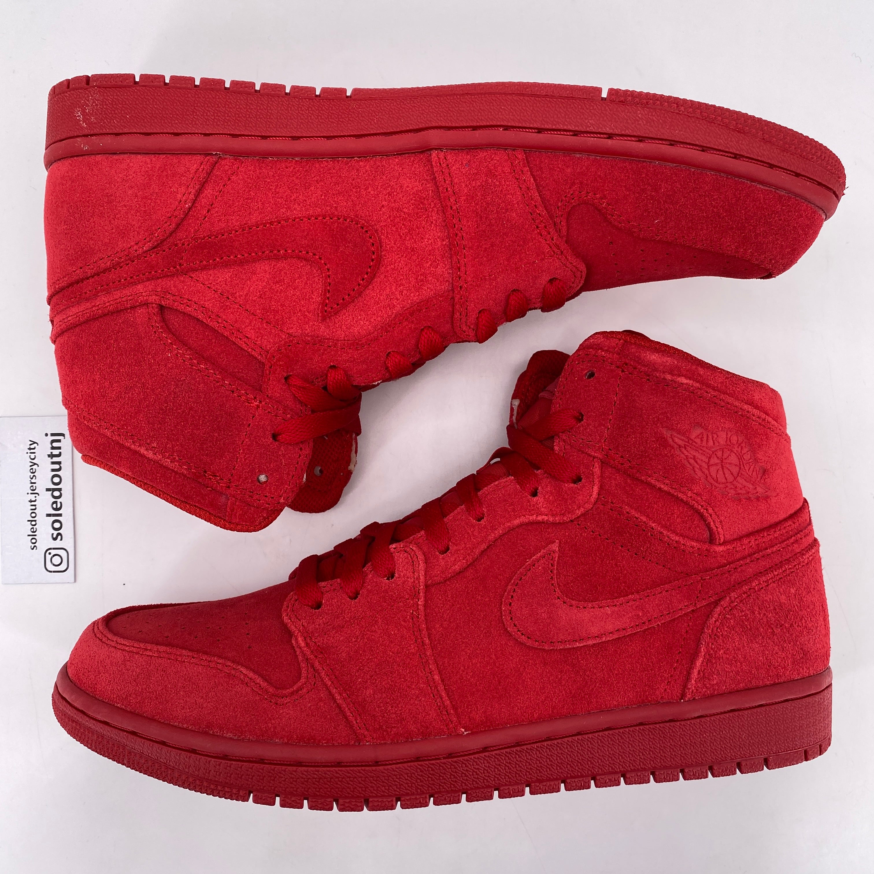 Air Jordan 1 Retro High &quot;Red Suede&quot; 2017 New Size 10.5