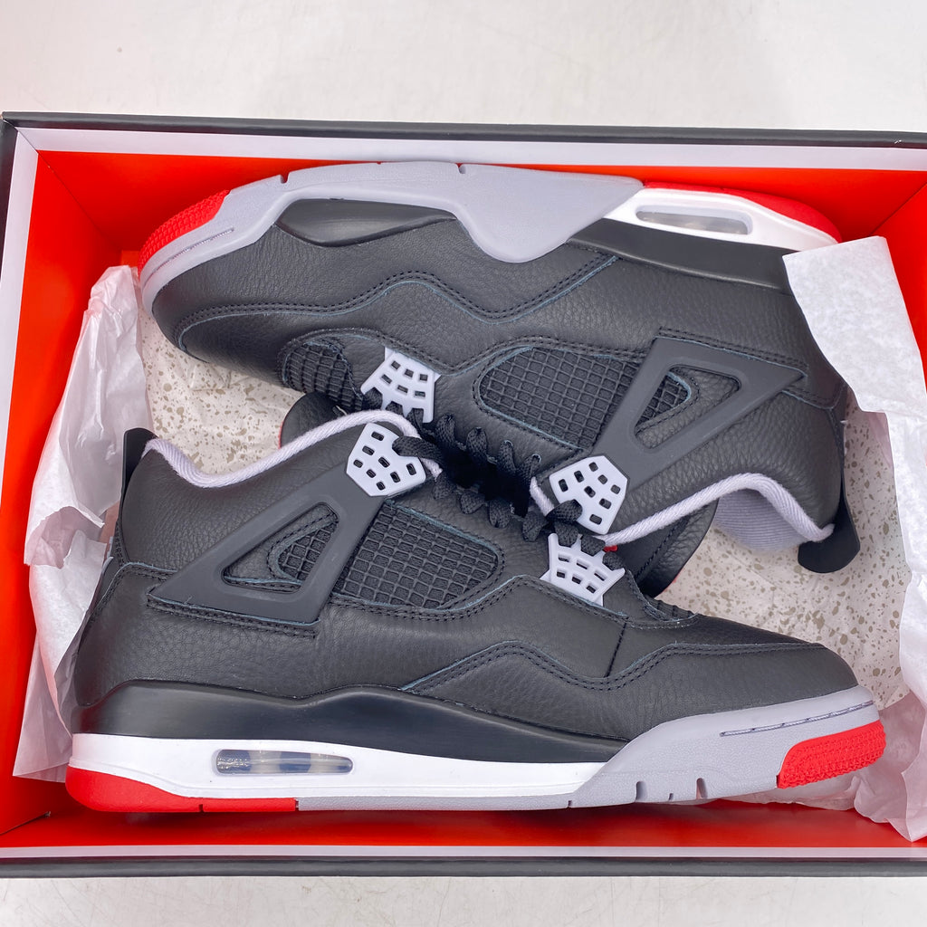 Air Jordan 4 Retro "Bred Reimagined" 2024 New Size 8.5