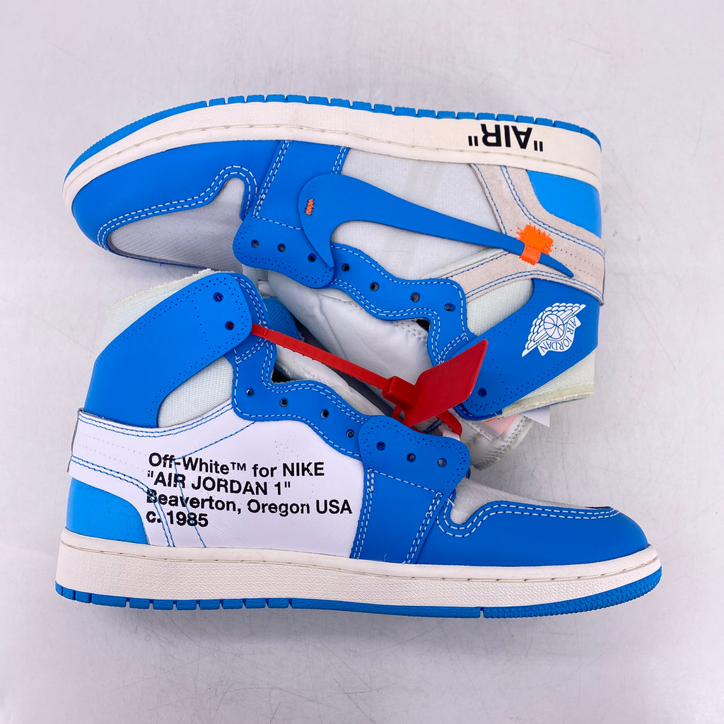 Air Jordan 1 Retro High OG "Off White Unc" 2018 New Size 9.5