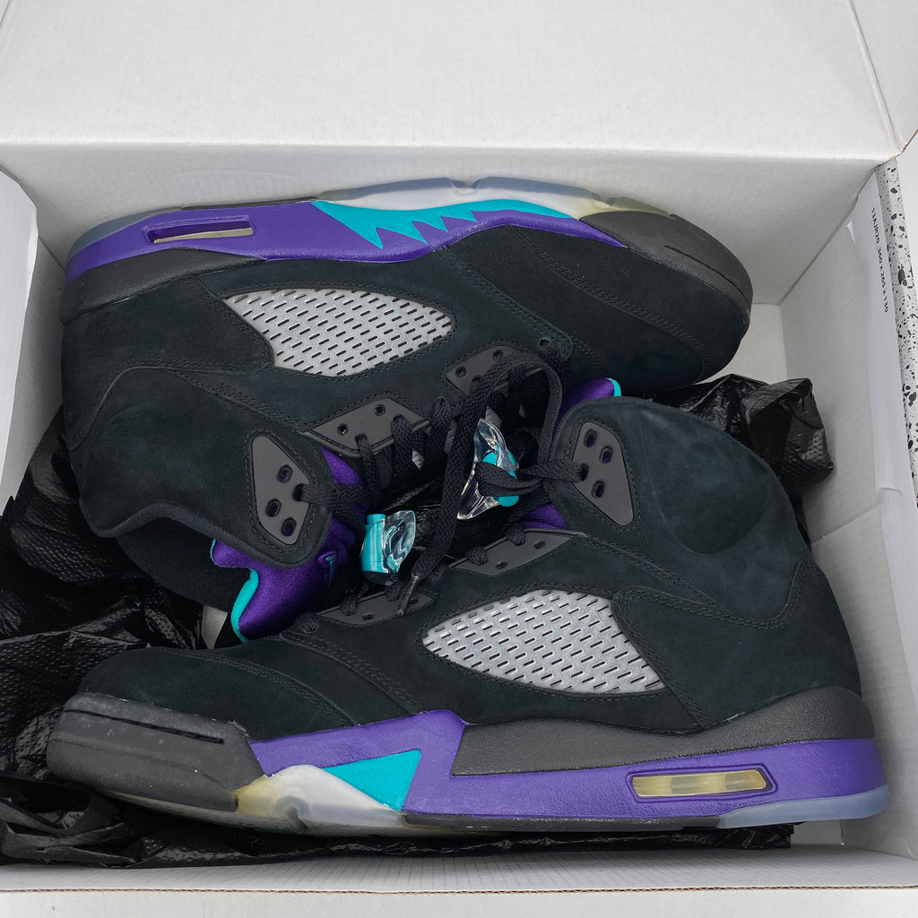 Air Jordan 5 Retro "Black Grape" 2013 New Size 11.5