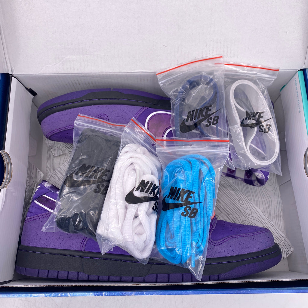 Nike SB Dunk Low "Purple Lobster" 2018 Used Size 10