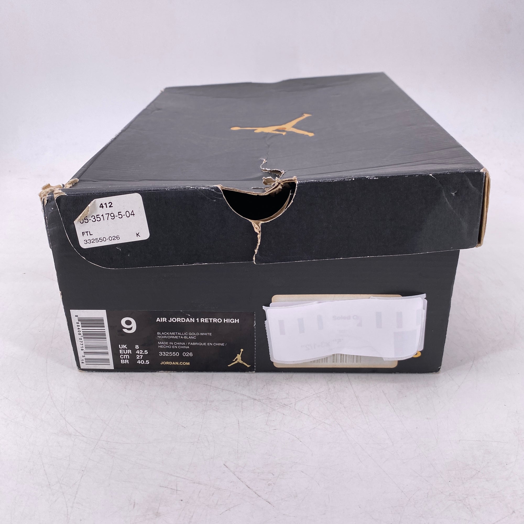 Air Jordan 1 Retro High &quot;Melo Pe&quot; 2014 Used Size 9
